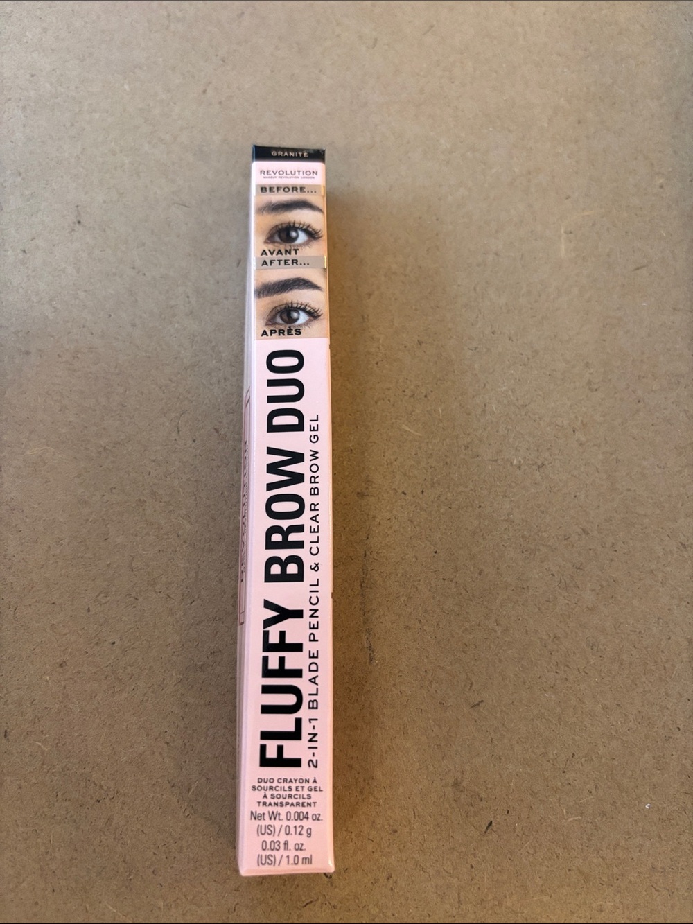 Revolution Fluffy Brow Duo - Granite
